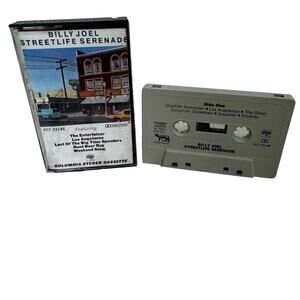 Billy Joel Streetlife Serenade  1974 CBS Cassette Tape Rock Pop Vintage 33146